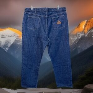 Bulwark Excel FR Work Jeans Men 42x37 Blue PEJ40W